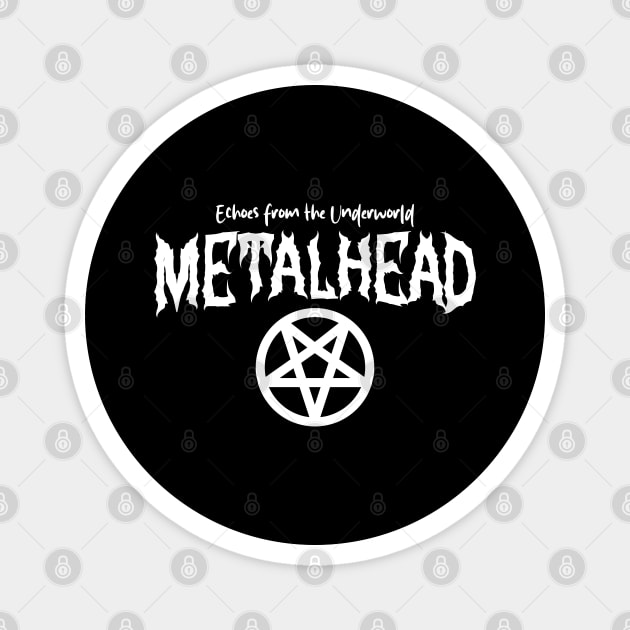 METALHEAD Magnet by artslaves